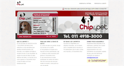 Desktop Screenshot of chip4pet.com